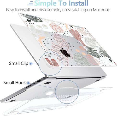 MEEgoodo Case for MacBook Pro 14 inch 2023, Hard Shell with Keyboard & Camera Cover, Compatible with A2918 A2992 A2779 A2442, Astronauts & Alien in Saudi Arabia