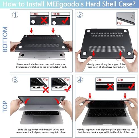 MEEgoodo Case for MacBook Pro 14 inch 2023, Hard Shell with Keyboard & Camera Cover, Compatible with A2918 A2992 A2779 A2442, Astronauts & Alien in Saudi Arabia