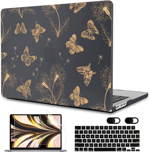 MEEgoodo Case for MacBook Pro 14 inch 2023, Hard Shell with Keyboard & Camera Cover, Compatible with A2918 A2992 A2779 A2442, Astronauts & Alien in Saudi Arabia