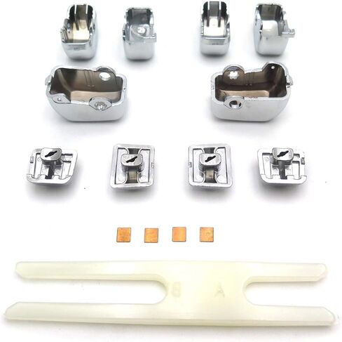 HTTMT MT420-002- أغطية أزرار تحكم يدوية سوداء للدراجات النارية متوافقة مع موديلات Softail H-D 2011 (باستثناء '11 FLSTSE) in Saudi Arabia