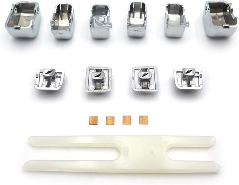 HTTMT MT420-002- أغطية أزرار تحكم يدوية سوداء للدراجات النارية متوافقة مع موديلات Softail H-D 2011 (باستثناء '11 FLSTSE) in Saudi Arabia