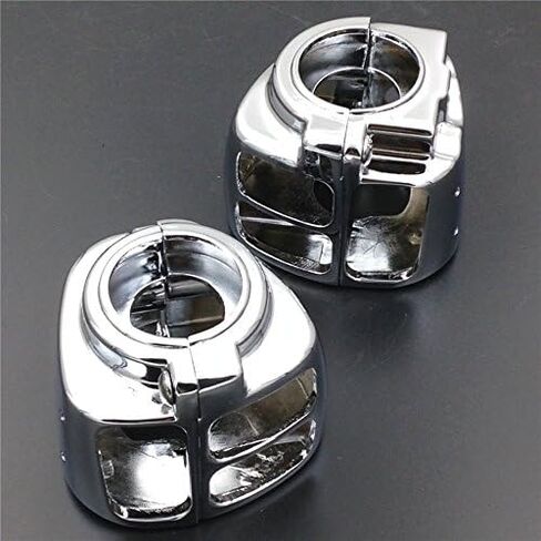 غطاء غطاء مفتاح كروم HTTMT MT265-001-CD متوافق مع 1996-2012 Harley Sportster 1996-2012 Harley Dyna 1996-2010 Harley Softail 2002-2012 Harley V-Rod in Kuwait
