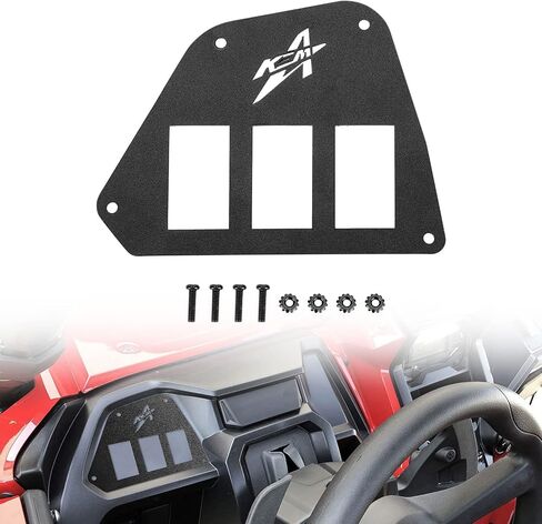 KEMIMOTO Switch Plates Compatible with 2019+ Talon 1000R Talon 1000X 2020+1000X-4 Accessories Premium Aluminum Drivers Side Switch Panel in Saudi Arabia
