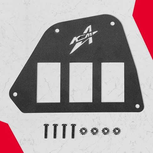 KEMIMOTO Switch Plates Compatible with 2019+ Talon 1000R Talon 1000X 2020+1000X-4 Accessories Premium Aluminum Drivers Side Switch Panel in Saudi Arabia