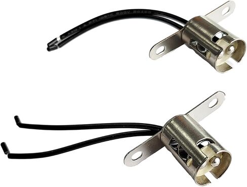 قطعتان من مقبس لمبة إضاءة السيارة، محول مقبس لمبة إضاءة LED BAY15D، حامل مقبس لمبة إضاءة 1157 مع موصل سلك، مقبس لمبة LED للسيارات لشاحنة السيارة (دعامة قصيرة) in Saudi Arabia