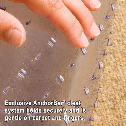 سجادة كرسي للسجاد عالي الوبر مقاس 45 بوصة × 53 بوصة مستطيلة مع حافة مشطوفة in Kuwait