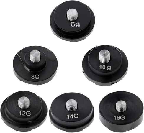 أوزان الجولف لنوادي Ping G 30 Driver Head Fairway Hybrid مع برغي، 6g 8g 10g 12g 14g 16g LS SF TEC 5# 3# FW ملحق (مختلط 6 قطع (6g&8g&10g&12g&14g&16g)) in Kuwait