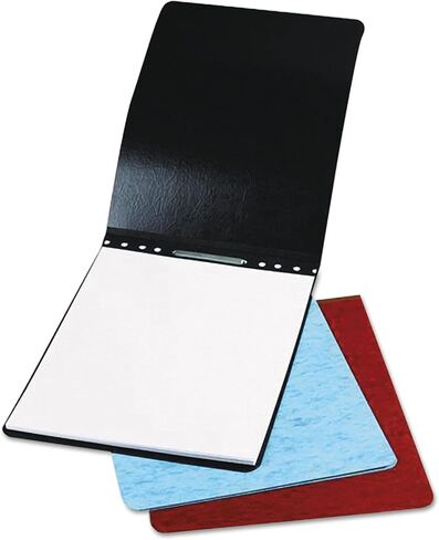 أغطية تقارير ACCO PRESSTEX، غلاف علوي لأوراق بحجم الحروف، سعة 2 بوصة، أسود (A7017021) in Kuwait