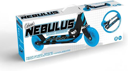 Nebulus Adjustable Scooter: Pink & Black - Kids Two Wheel Scooter, Foam Handle Grip, Adjustable Handle Height in Kuwait