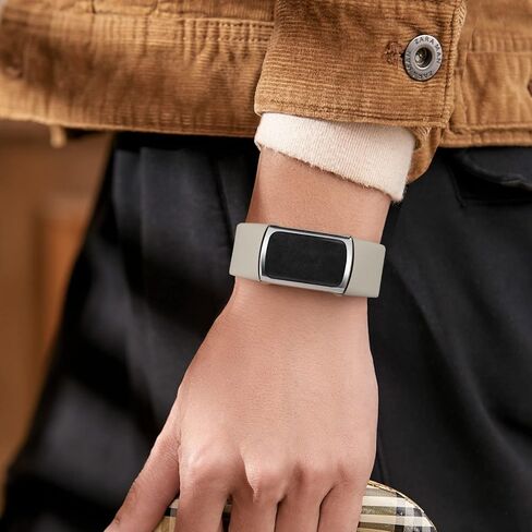 4 قطع من واقي الشاشة متوافق مع Fitbit Charge 6/Charge 5 (ليس للشحن 4/3)، غطاء حماية شامل من مادة TPU لغطاء ممتص الصدمات للساعة الذكية Charge 6/5 in Kuwait