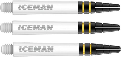 RED DRAGON Gerwyn Price Iceman Nitrotech Dart Shafts - 2 Sets per Pack (6 shafts in Total) in Saudi Arabia