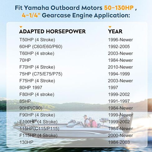 مروحة خارجية للقارب من الألومنيوم Youx Moto 13.5 x 15-K 6E5-45947-00-EL لـ Yamaha 60HP 70HP 75HP 80HP 85HP 90HP 115HP 130HP، 15 سنًا RH (3 شفرات) in Kuwait