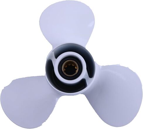 9 7/8x11 1/4 Outboard Propeller 664459470136 6644594701EL 664-45947-01-EL 664-45947-01-36 664459470 Compatible with Yamaha Engines F25 20HP 25HP 30HP in Saudi Arabia