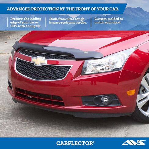 Auto Ventshade [AVS] Carflector Hood Shield | 2017 - 2022 Honda CR - V, Medium Profile - Smoke, 1 pc. | 20634 in Saudi Arabia