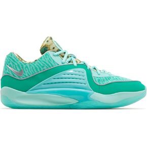 Nike KD 16 NRG Mens Shoes, Mint Foam/Metallic Silver/Emerald Rise/Stadium Green/Pure, Size 7