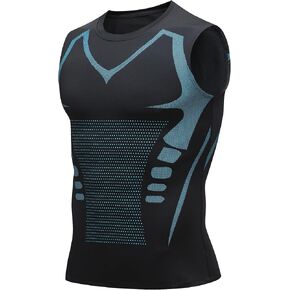 Mens Tank Tops,Sport Running Dry Fit Gym Shirt, Wicking Athletic Mesh Breathable Muscle Tee Workout Sleeveless Shirts
