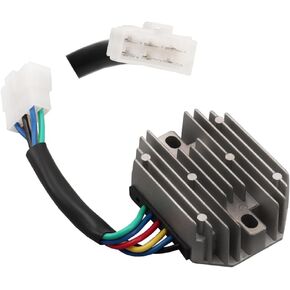 Replace 15351-64600 YINNCKE Voltage Regulator Rectifier Fits For Kubota Mower ZD18 ZD21 ZD25 ZD28 D1108 1822D 169D 662D 718D 721D 722D 721G Fits For Yanmar ym220 ym276d 186D 1983