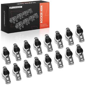 A-Premium 16Pcs Chromoly Steel Engine Roller Tip Rocker Arms Compatible with Chevy BBC(Big Block) 454, 1.7 Ratio, 7/16" Studs