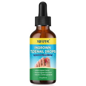 Ingrown Toenail Treatment, Ingrown Toenail Reliever and Softener for Easy Trimming, Ingrown Toenail Remover, Ingrown Toenail Corrector Drops, 30ml