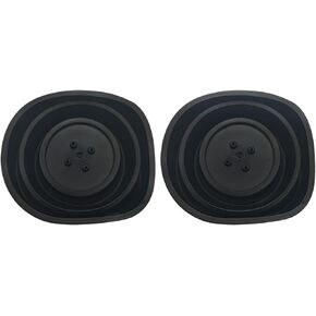 2 PCS Headlight Car Forward Light Dust Cover, Rubber Waterproof Sealing Extension Cover, Upgrade Headlight Protective cover, Universal Car Accessories