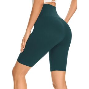 GAYHAY High Waisted Biker Shorts for Women - 8"/5"/3" Soft Black Spandex Shorts for Workout Volleyball Yoga Dance