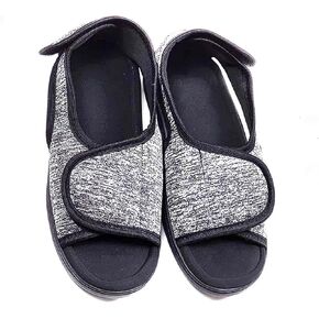 Men Women Diabetic Shoes,Extra Wide Width Open Toe Sandals,Adjustable Magic Stickers for Fat Feet,Wide Feet,Foot Diseases,Arthritis,Swollen Feet,Eversion of The Feet,and Foot Deformation