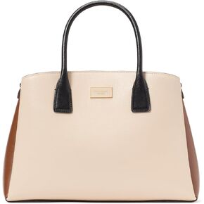 kate spade new york Serena Saffiano Leather Satchel, Milk Glass Multi