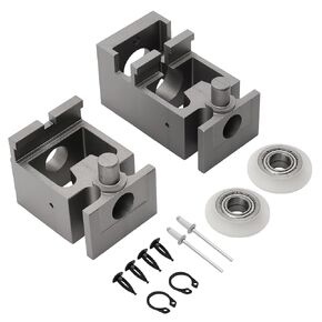 Fits Lippert Standard Bearing Block Kit 379060 for in-Wall Slide-Outs on RV, Includes Upper and Lower Blocks Rivets