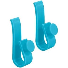 2Piece Hook Holder Accessiories for Bogg Bags,Insert Charm Cup Holder Bogg Bag Connect & Organize Key Mask Sunglass (White)