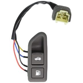Genuine OEM 93555-3K500-U7 Trunk Lid and Fuel Filler Door Opener Lock Switch / 935553K500U7 for Hyundai Sonata 2008-2010 Black