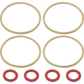 Carburetor Gasket, Carburetor Parts, OEM Part 16010-883-015, 4 Pcs Gasket Kit, Lawnmower Replacement Parts, Bowl Gaskets kit, Compatible with Honda Gcv160 Gcv190 G150 G200 G300
