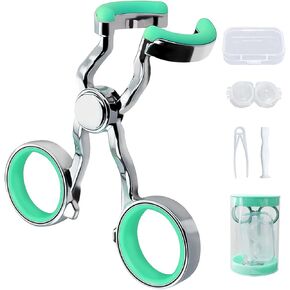 Contact Lens Applicator Tool, Color Contact Lenses Wearing Aids for Easier Apply/Remove Contact Lens, Light Green Contact Lens Eyelid Wearing Aid for Travel