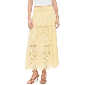 LOVESHACKFANCY Women's Miloti Skirt