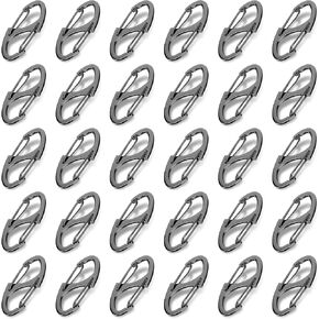 30 PCS ZIPPER مقاطع مضادة للسرقة ، أقفال السوستة لحقائب الظهر ، المحافظ ، حقائب اليد ، الخيام وأكياس السفر ، مقطع سحاب مزدوج للتصميم المتين لحماية السوستة الآمنة (متعدد الألوان)