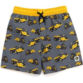 John Deere UPF 50+ Swim Trunks with Drawstring Closure Toddler to Big Kid