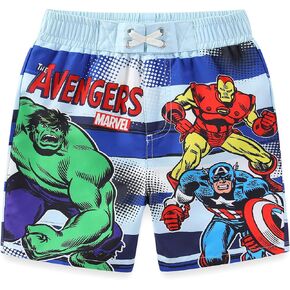 Marvel Avengers Boys Upf 50+ swim trunks بدلة السباحة للطفل والأطفال الكبار