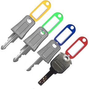 4PCS Luggage Repair TSA007 Master Key TSA002 TSA006 Key TSA Safe Skies Master Keys for Luggage Replacement for Bag Suitcase Customs