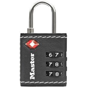 Master Lock 4692D Set Your Own Combination TSA Approved Luggage Lock, 1-1/4", Colors may vary