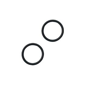 2 pcs,Compatible RTS-1073 Thermostat Water Outlet Gasket & Thermostat Seal for BC3Z8590F, DR3Z8566A, DR3Z8566B, Automotive Cooling System Seal, EPDM Material