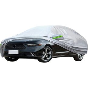 16-Layer Waterproof All-Weather SUV Car Cover Heavy Duty Full Exterior Protection Universally Fit fit Nissan Kicks Subaru CrossTrek Audi Q3 Kia Soul/Seltos Honda Element Hyundai Kona Toyota CHR