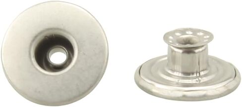 20Sets 17mm Brass Jeans Buttons Replacement Tack Button Suspender Trousers Buttons (Gun Metal) in Kuwait