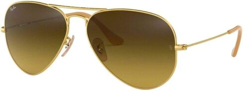 Ray-Ban RB3025 Metal Aviator Sunglasses For Men For Women + BUNDLE with Designer iWear Eyewear Care Kit in Saudi Arabia