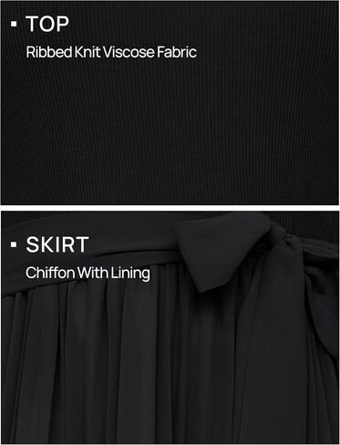 Zesica Womens 2025 Summer Short Sleeve Midi Dresses Discal Crew Neck متماسكة مربوطة مطوية على خط زفاف ضيف in Kuwait