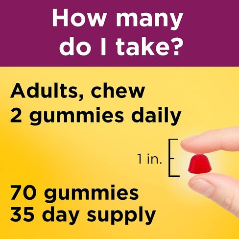 Nature Made Multivitamin For Her, Womens Multivitamin for Daily Nutritional Support, Multivitamin for Women, 70 Gummies, 35 Day Supply in Saudi Arabia