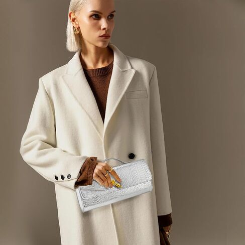 Woven Clutch Purses for Women, Formal Satchel Leather Evening Bag Shoulder Handbag in Kuwait