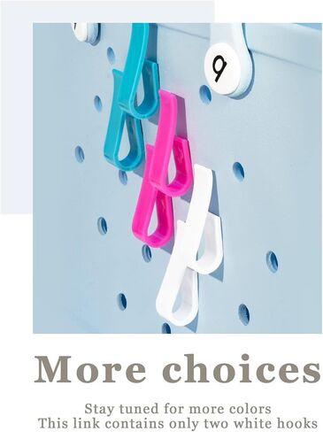 2piece Hook Holder Excaptiories لأكياس Bogg ، أدخل حامل كأس السحر Bogg Connect & تنظيم القناع الرئيسي (أبيض) in Kuwait