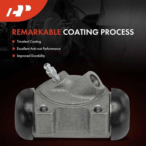 A-Premium Front Drum Brake Wheel Cylinder Compatible with Select Dodge, Chrysler and Plymouth Models - Charger, Town & Country, 300, Dart, 880, A100, B300 Van, Coronet, Barracuda, Fury, 2-PC Set in Kuwait