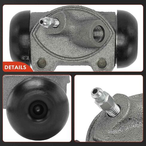 A-Premium Front Drum Brake Wheel Cylinder Compatible with Select Dodge, Chrysler and Plymouth Models - Charger, Town & Country, 300, Dart, 880, A100, B300 Van, Coronet, Barracuda, Fury, 2-PC Set in Kuwait