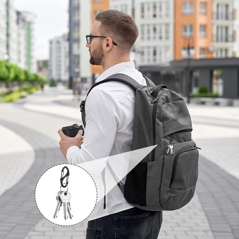 30 Pcs Zipper Clips Anti Theft,Zipper Locks for Backpacks,Purses,Handbags,Tents & Travel Bags,Dual Opening Design Durable Zipper Clip for Secure Zipper Protection (Multicolor) in Saudi Arabia