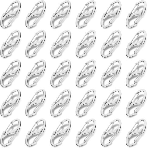 30 Pcs Zipper Clips Anti Theft,Zipper Locks for Backpacks,Purses,Handbags,Tents & Travel Bags,Dual Opening Design Durable Zipper Clip for Secure Zipper Protection (Multicolor) in Saudi Arabia